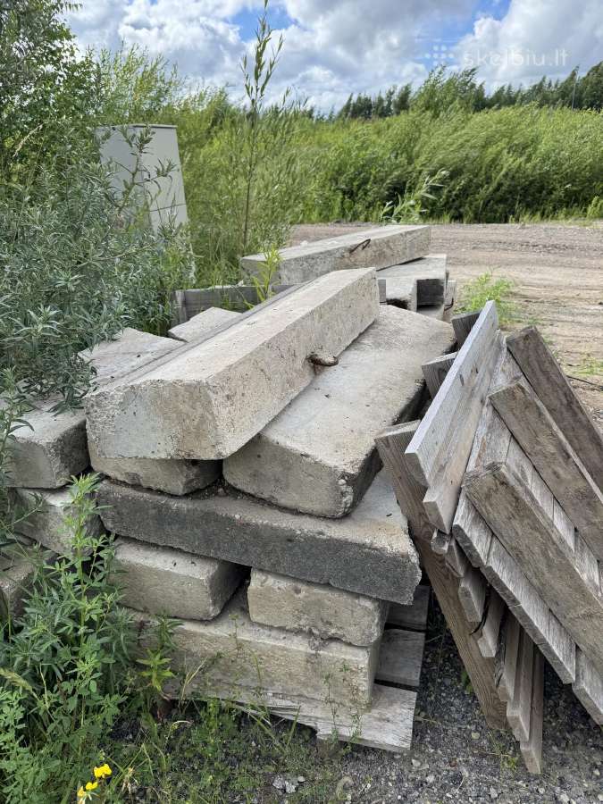 Gatvės bortai betoniniai 30x15x100