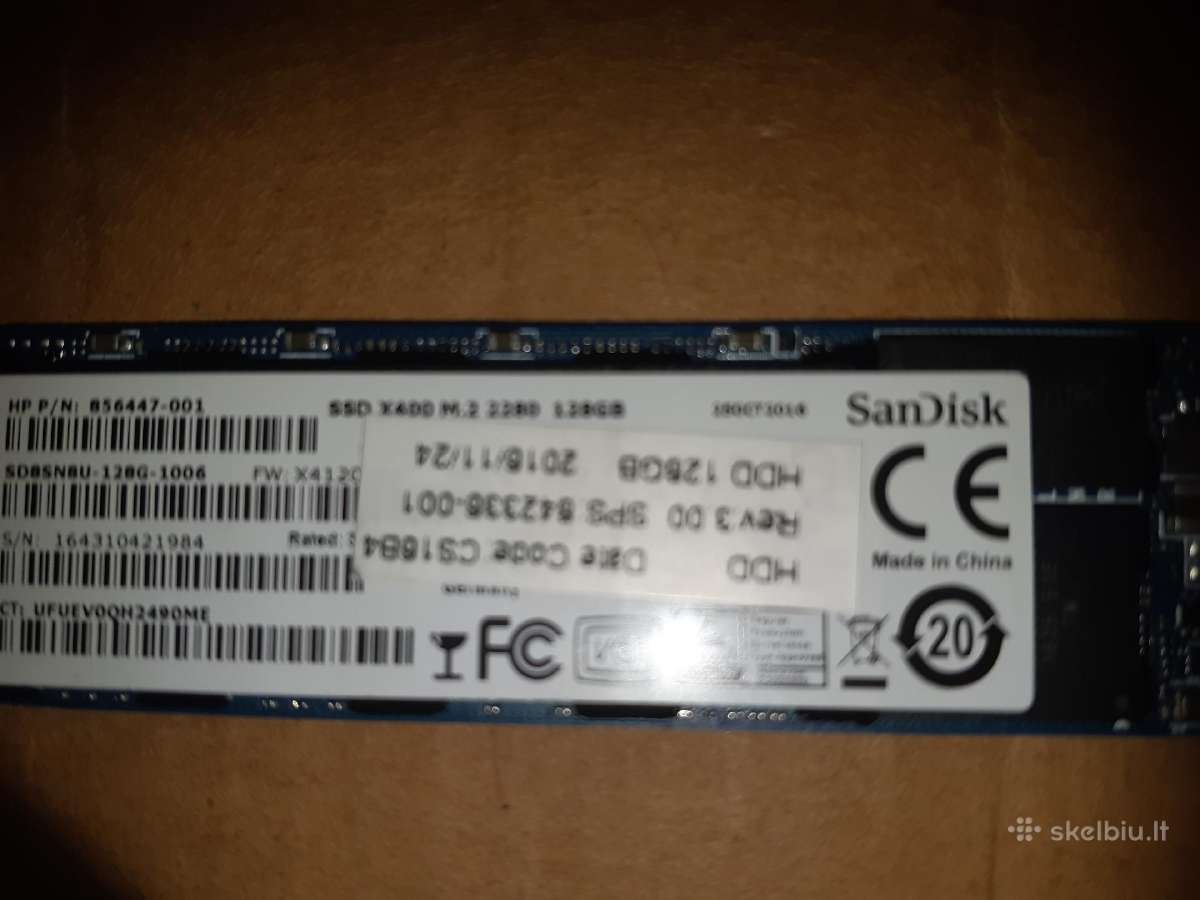 Sandisc 128 GB vidinis kietasis diskas