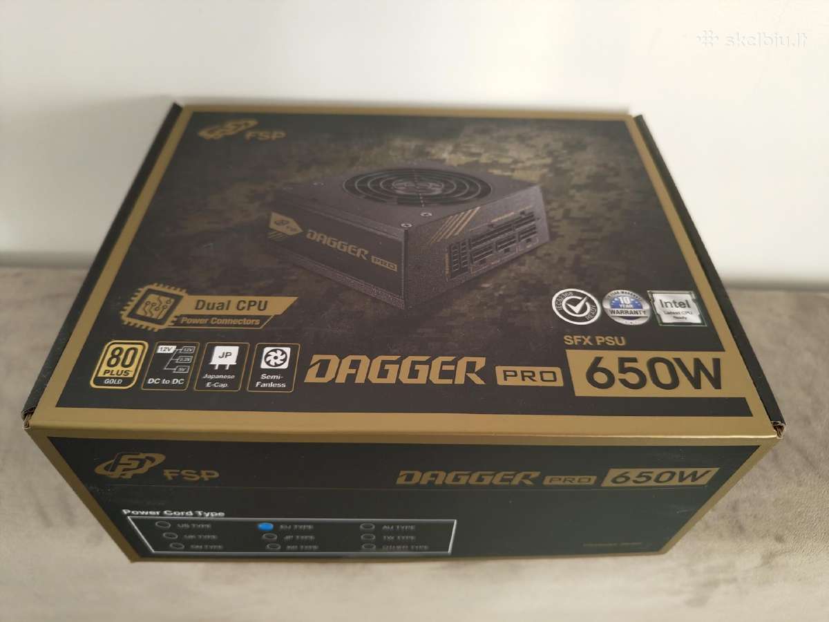 Fsp Dagger Pro 650w Sfx maitinimo blokas