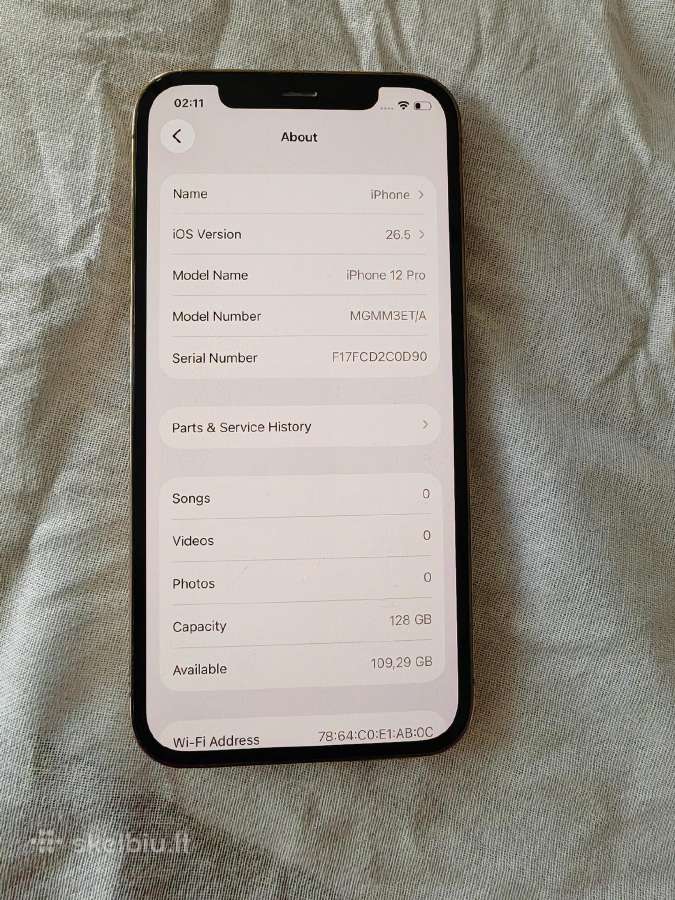 iPhone 12 pro 128 GB - nuotraukos Nr. 7