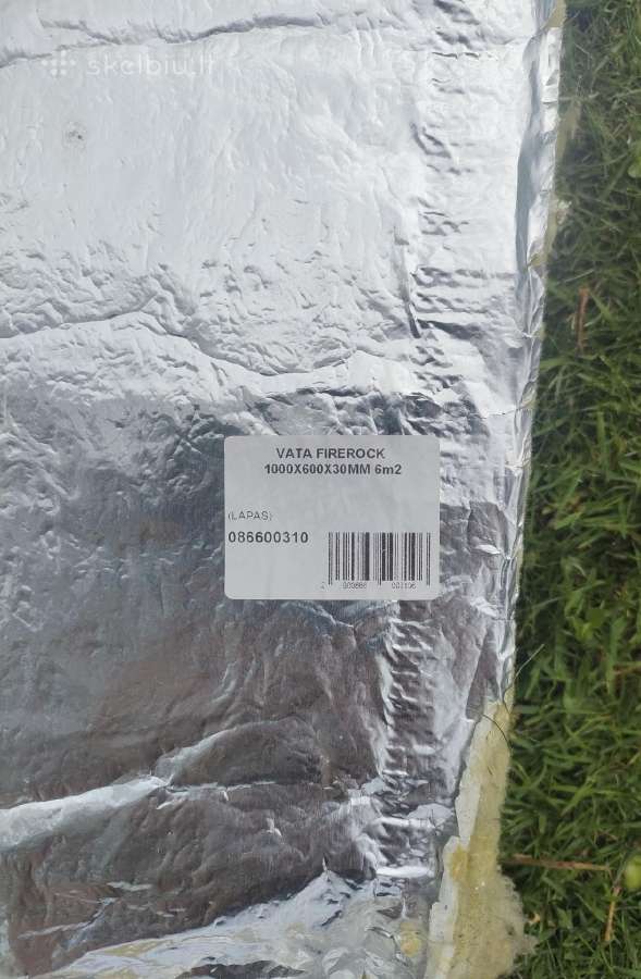 Mineralinė vata vatos firerock 1000x600x30mm - nuotraukos Nr. 5