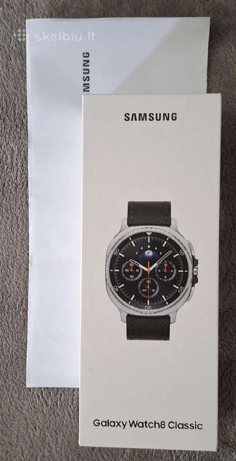 Naujas Samsung Watch8 Classic Lte laikrodis