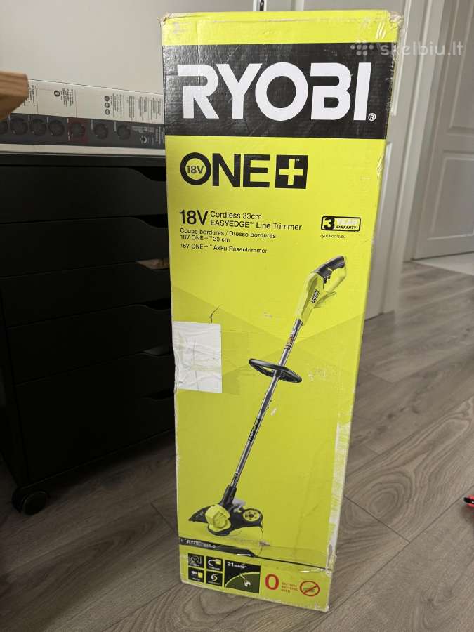 Akumuliatorinis trimeris Ryobi Ry18lt33a-0, 18 V