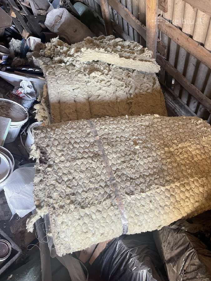 Parduodama techninė akmens vata su tinkliu - nuotraukos Nr. 2