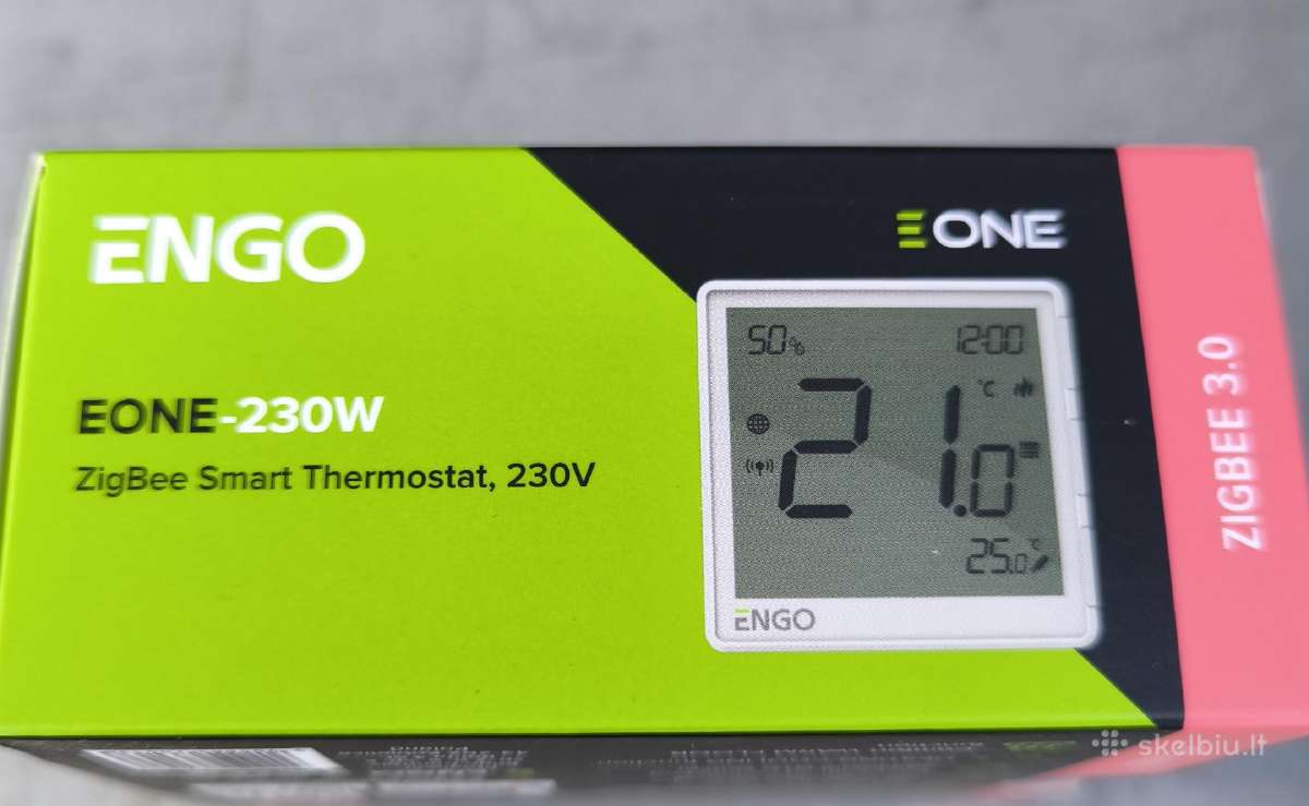 Potinkinis laidinis termostatas Engo Eone, "Zigbee - nuotraukos Nr. 2
