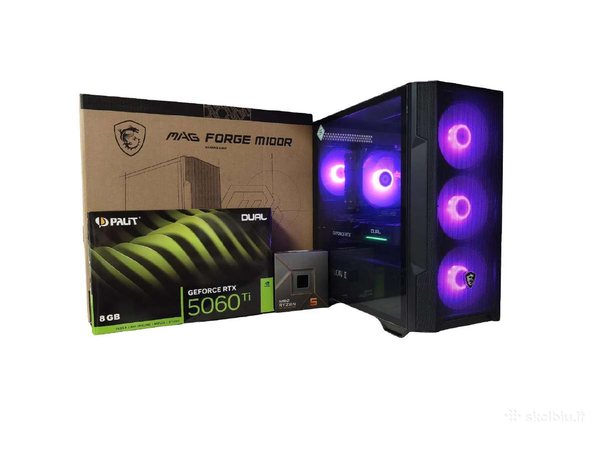 Rtx 5060ti Ryzen 5 8400f (Am5) Ddr5 16gb 1 TB Nvme
