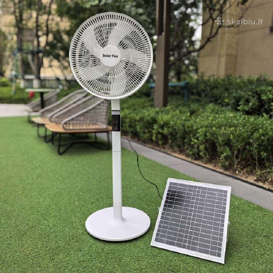 Ventiliatoriu saules energijos