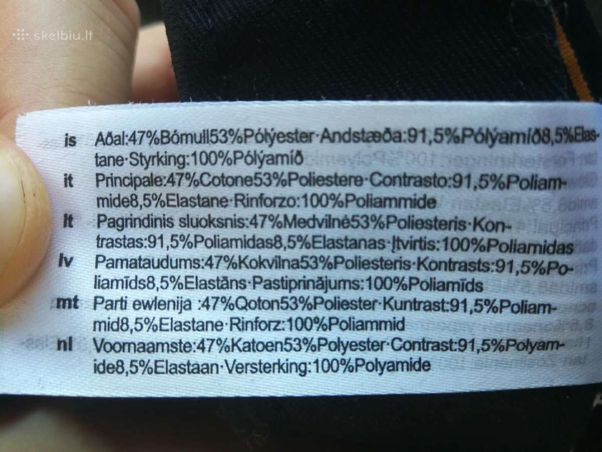 Naujos Snickers kelnės - nuotraukos Nr. 6