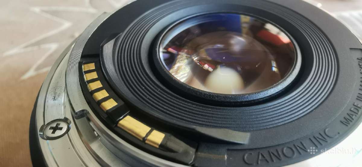 Canon ef 50/1,8 stm puikaus stovio, labai aštrus - nuotraukos Nr. 2