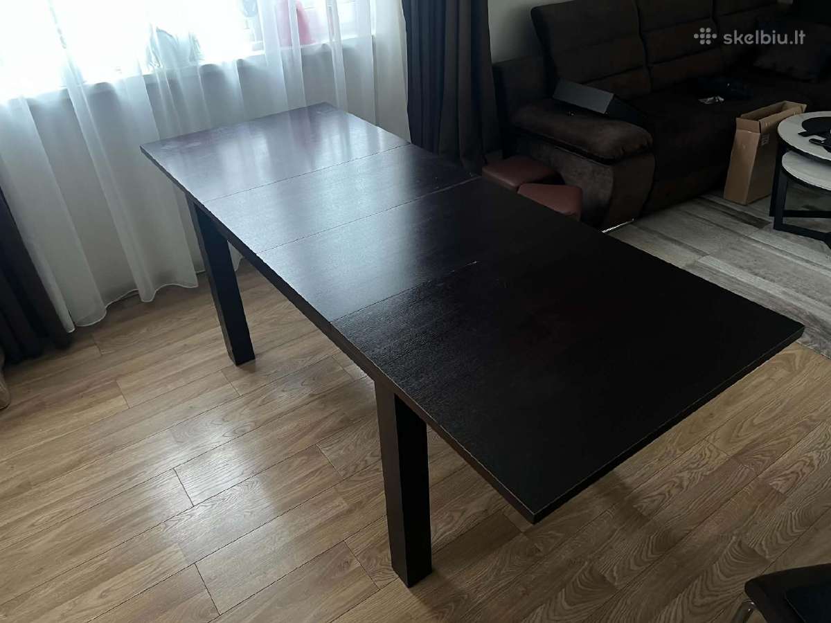 Valgomasis stalas transformeris nuo 1,30m iki 2m - nuotraukos Nr. 8