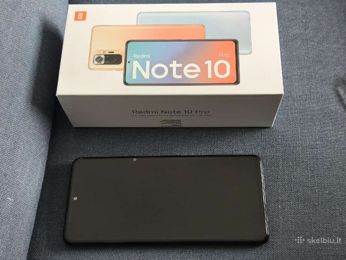 Redmi Note 10 Pro naudotas - nuotraukos Nr. 7