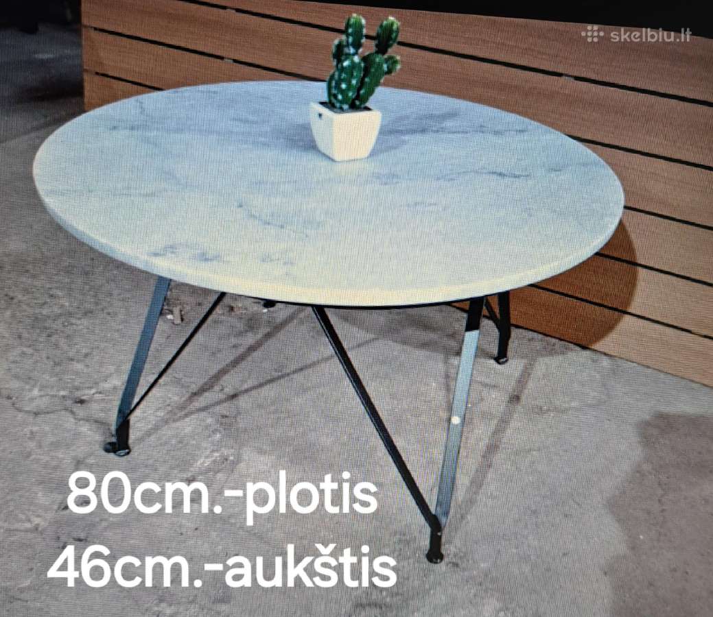 Įvairūs nauji lauko/terasos stalai ir staliukai - nuotraukos Nr. 14