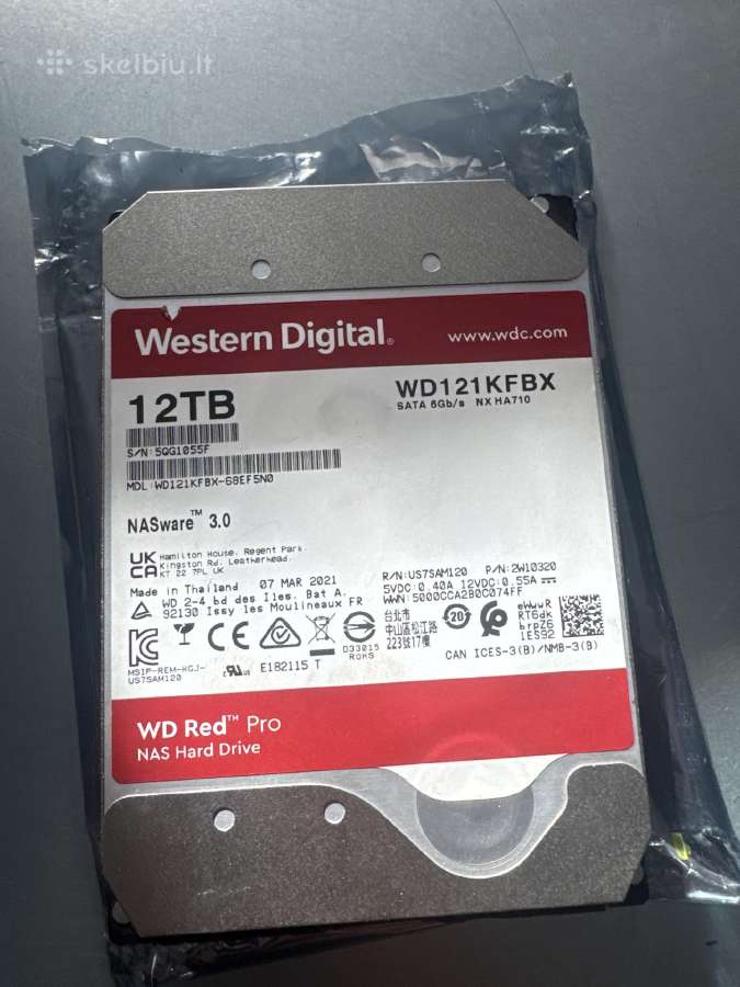 Western Digital Red Pro 12tb