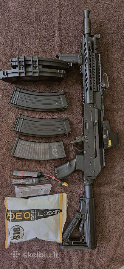 Airsoft Rk-47e + co2 pistoletas - nuotraukos Nr. 5