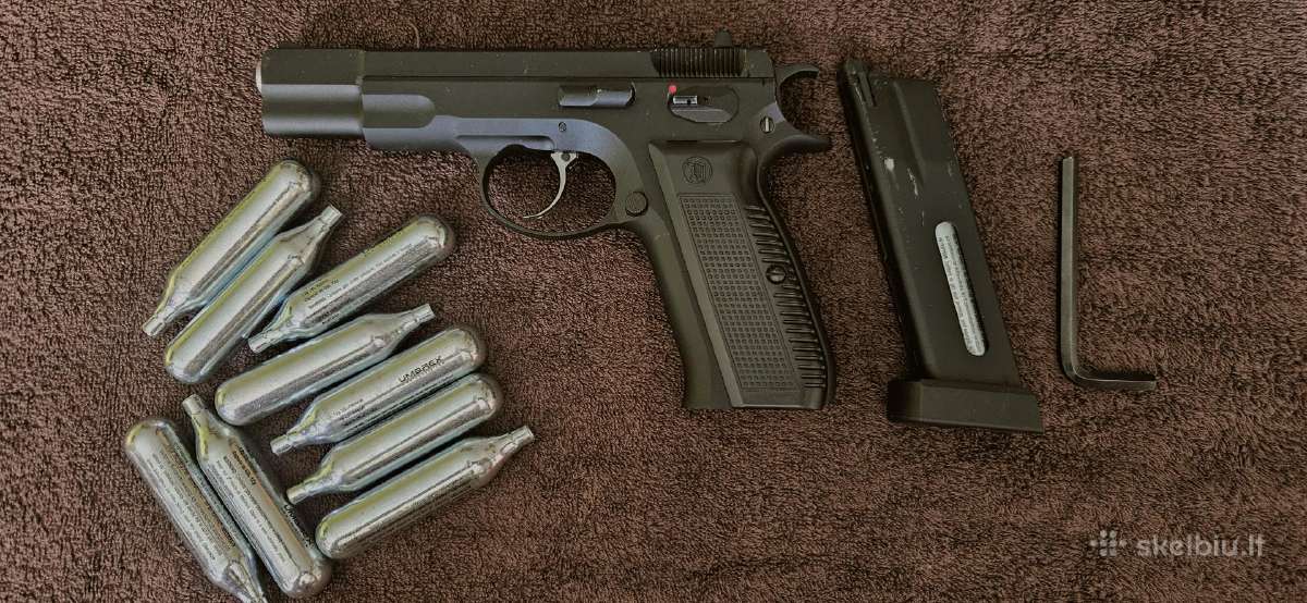 Airsoft Rk-47e + co2 pistoletas - nuotraukos Nr. 9