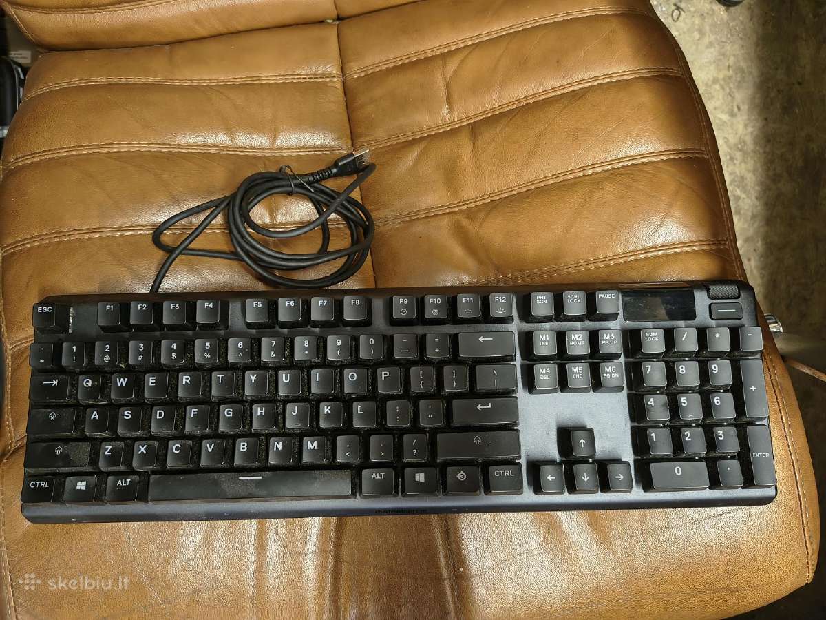 Steelseries apex 5 mechaninė gaming klaviatura - nuotraukos Nr. 2