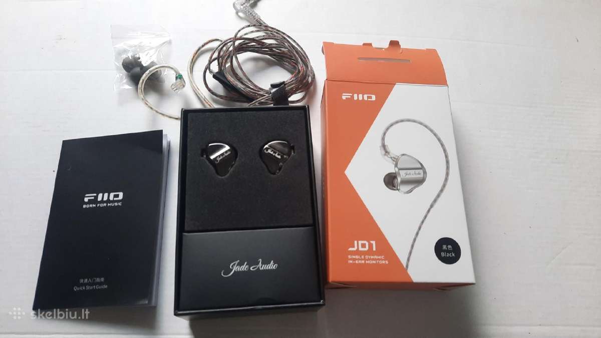 Fiio Jd1 Black ausinės