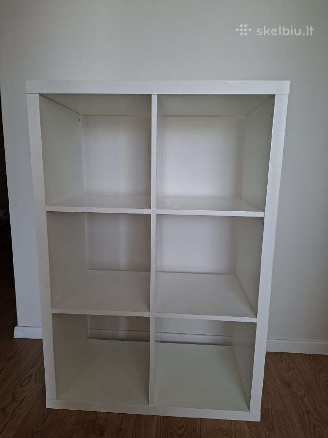 Ikea Kallax lentyna su 6 skyriais