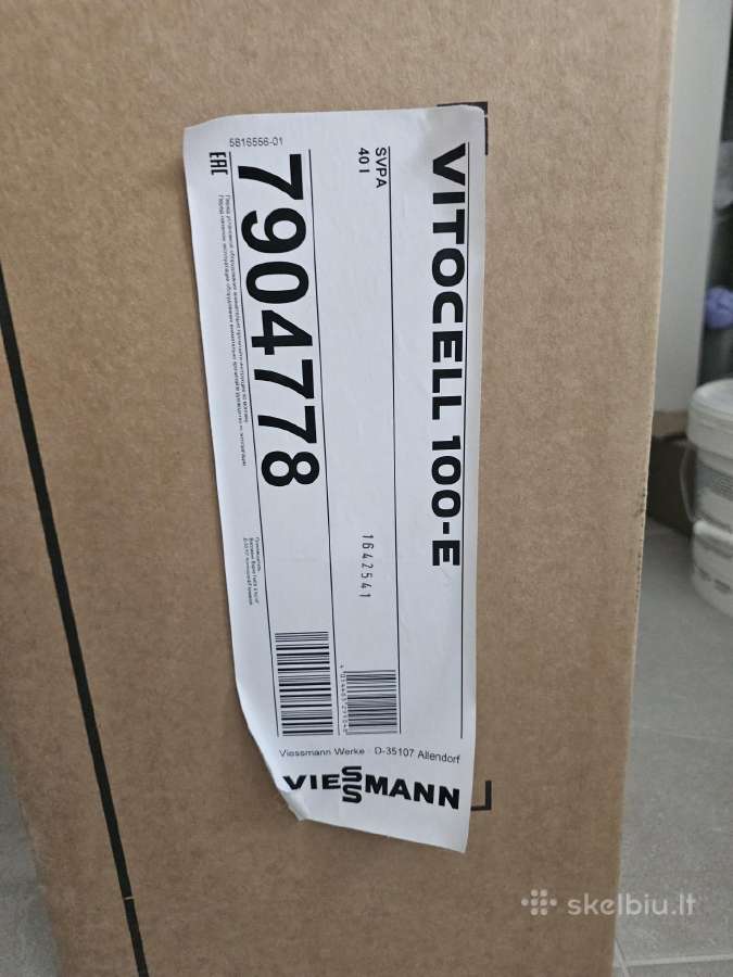 Akumuliacinė talpa Viessmann Vitocell 100-e - nuotraukos Nr. 2