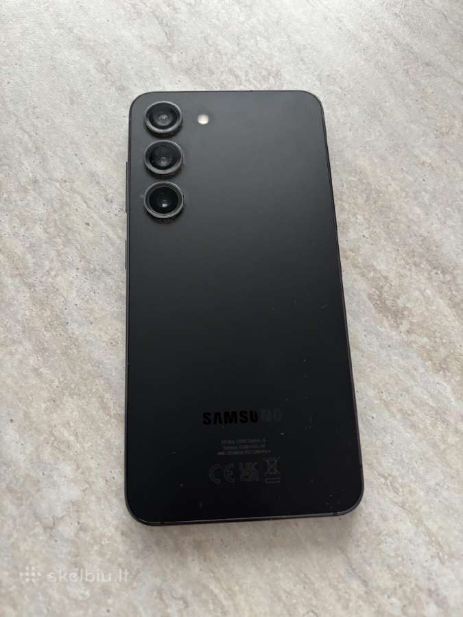 Samsung s23 128gb juodas - nuotraukos Nr. 3