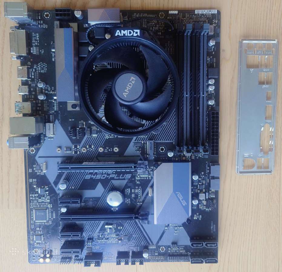 Amd Ryzen 5 2600 + Asus Prime B450-plus