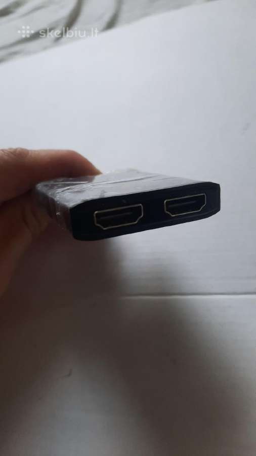 2xhdmi-displayport splitteris