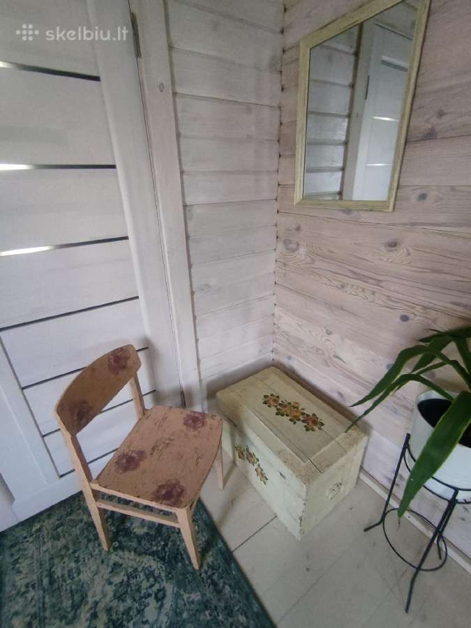 Senovinė skrynia, kėdė, veidrodis - nuotraukos Nr. 7