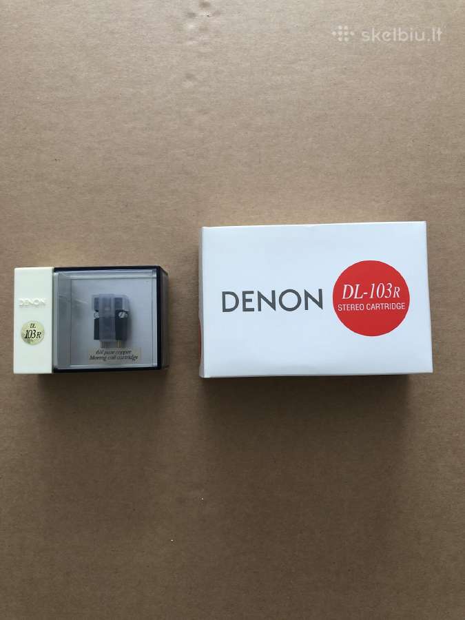 Denon Dl-103r Mc galvutė nauja, tik išbandyta