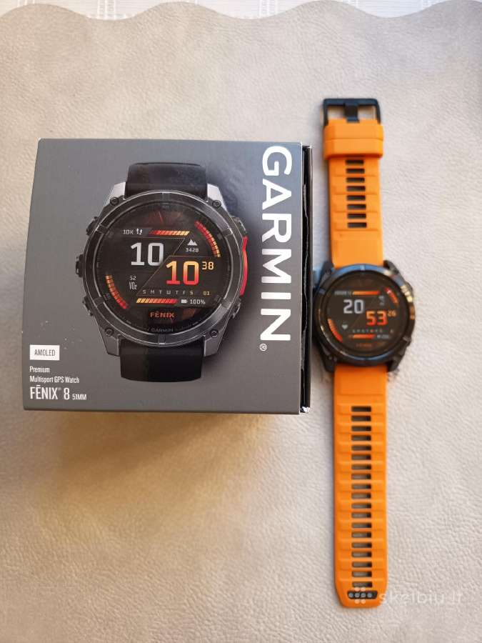 Garmin 8 amoled