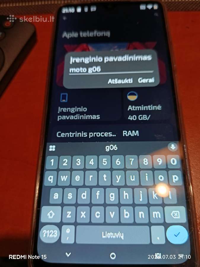 Parduodu du naujus telefonus, motorola, G6. Honor - nuotraukos Nr. 2