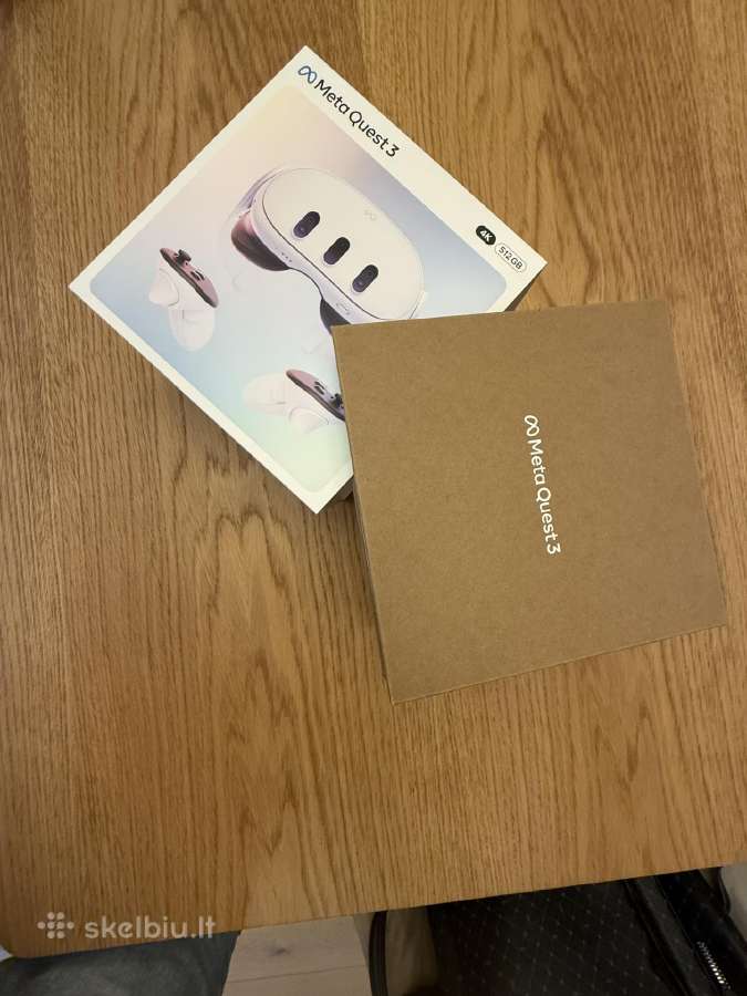 Nauji Meta Quest 3 512gb Vr akiniai 10 vnt. - nuotraukos Nr. 2