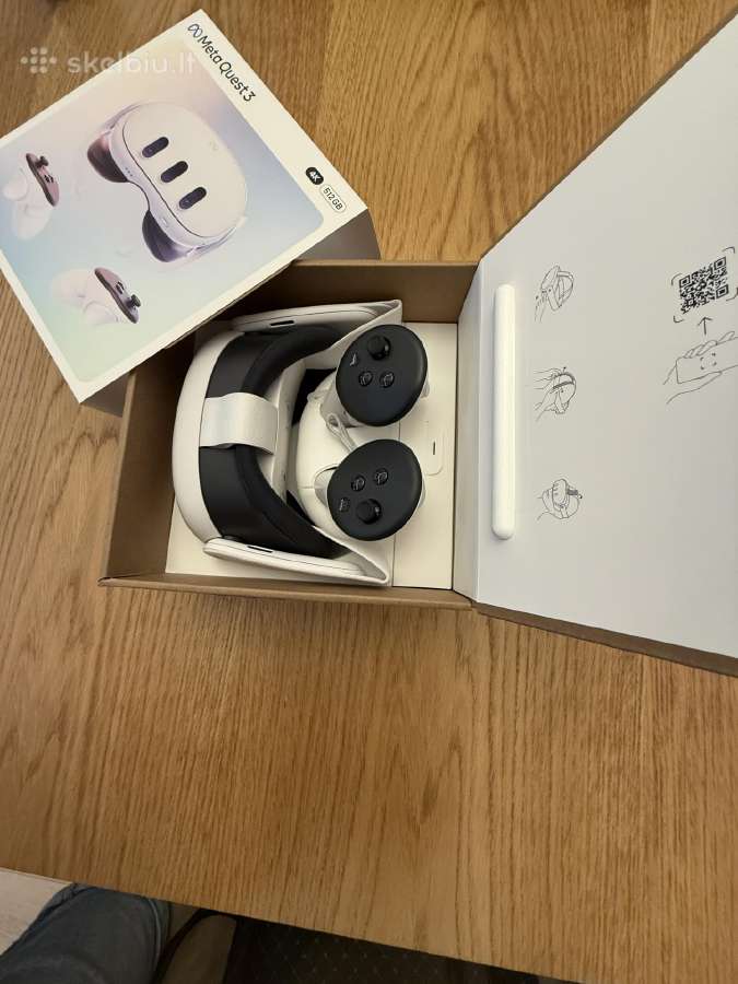 Nauji Meta Quest 3 512gb Vr akiniai 10 vnt. - nuotraukos Nr. 3