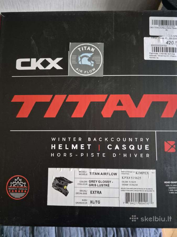 Ckx Titan Airflow Salmas - nuotraukos Nr. 7