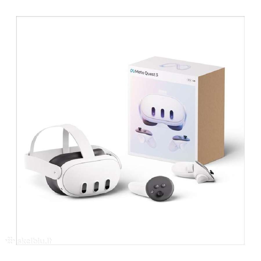 Nauji Meta Quest 3 512gb Vr akiniai 10 vnt.