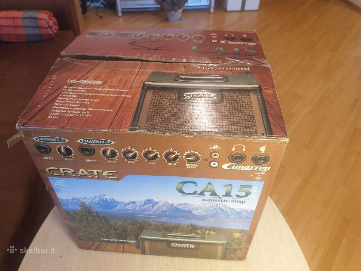 Crate Cimarron Ca15u ir elektroakustinė gitara - nuotraukos Nr. 17