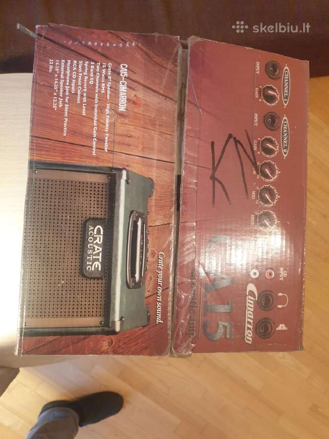 Crate Cimarron Ca15u ir elektroakustinė gitara - nuotraukos Nr. 18