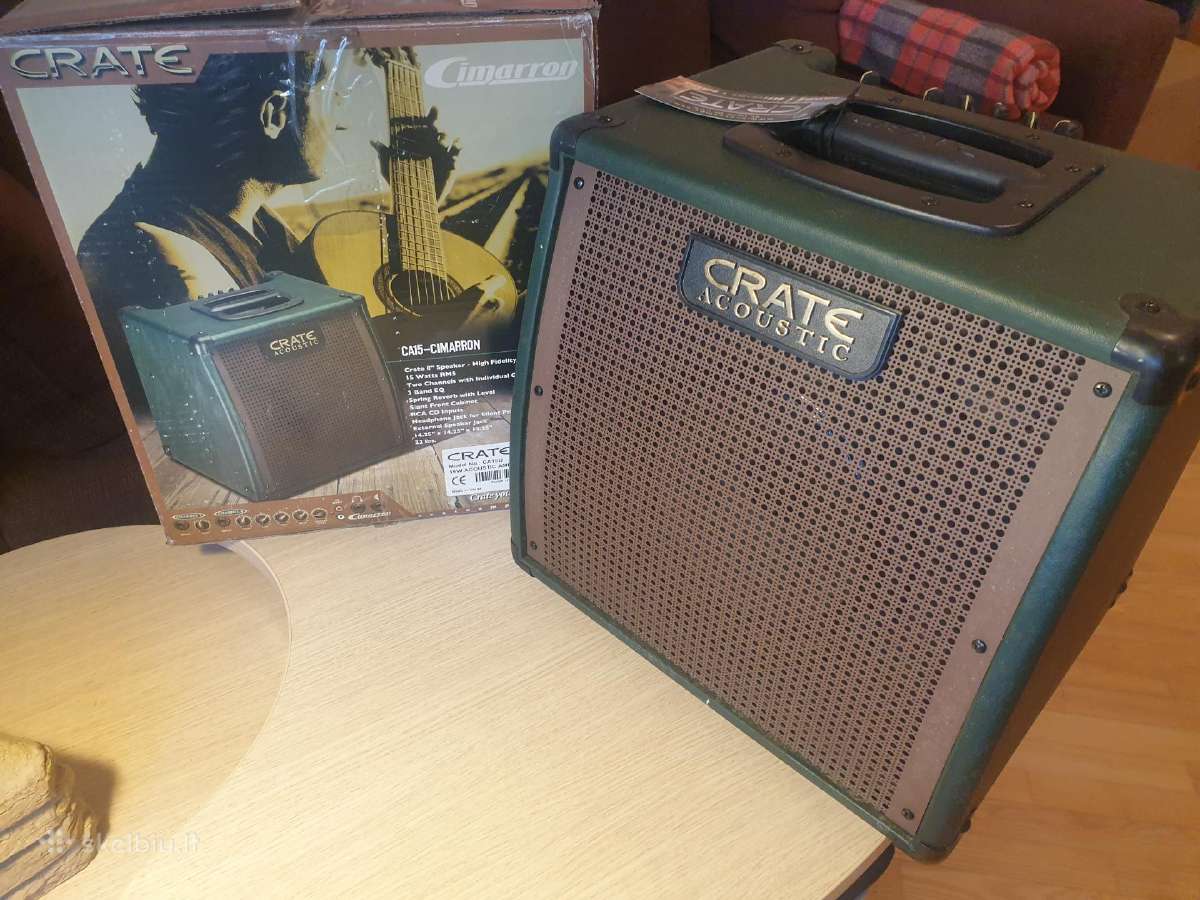 Crate Cimarron Ca15u ir elektroakustinė gitara - nuotraukos Nr. 20