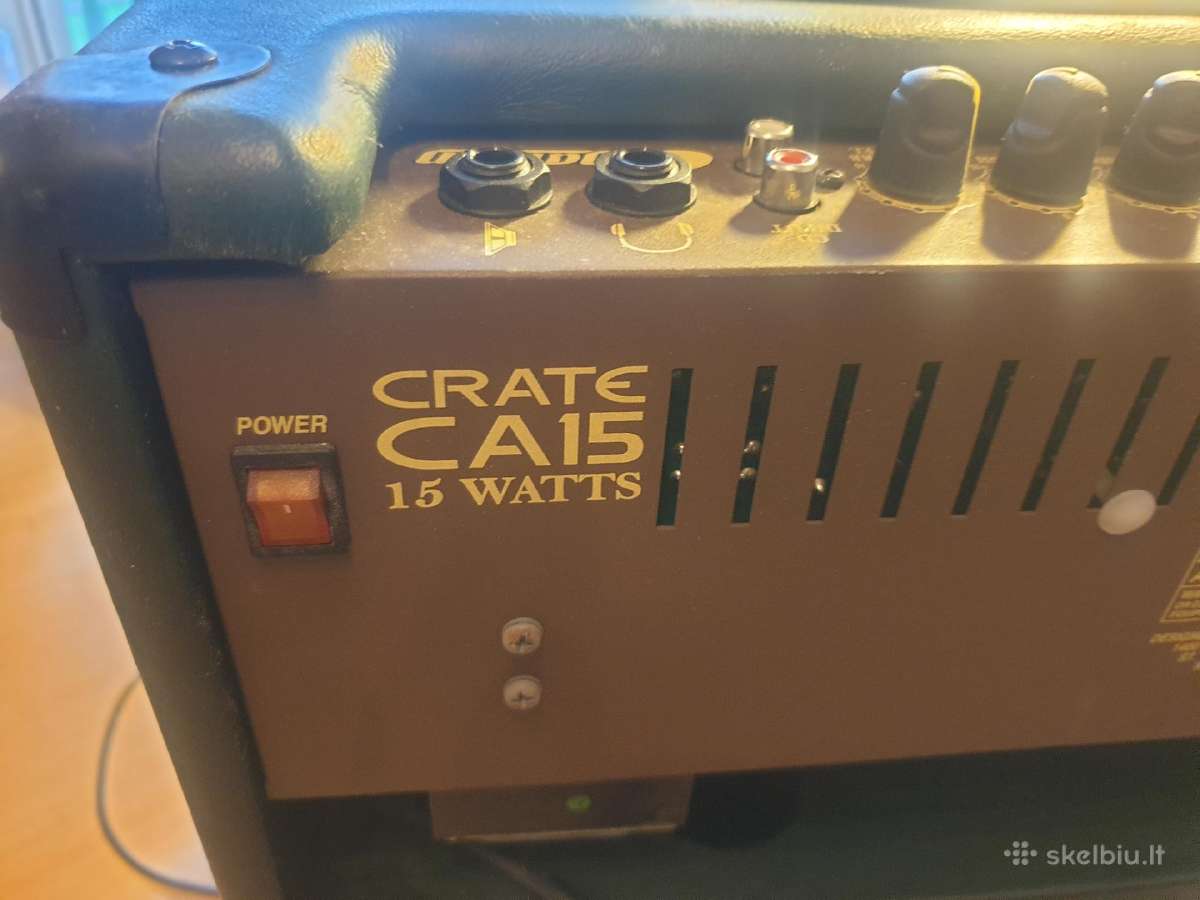 Crate Cimarron Ca15u ir elektroakustinė gitara - nuotraukos Nr. 25
