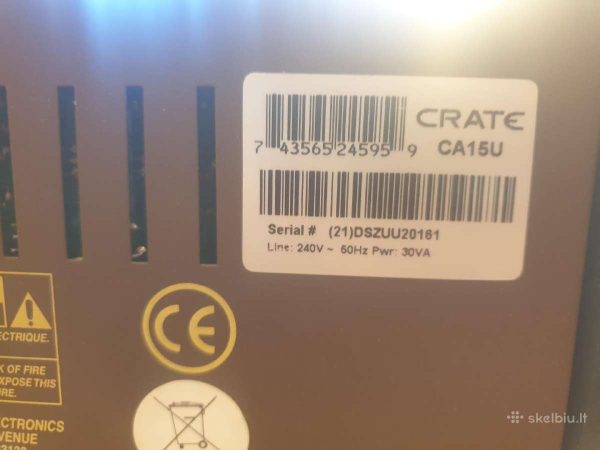 Crate Cimarron Ca15u ir elektroakustinė gitara - nuotraukos Nr. 27