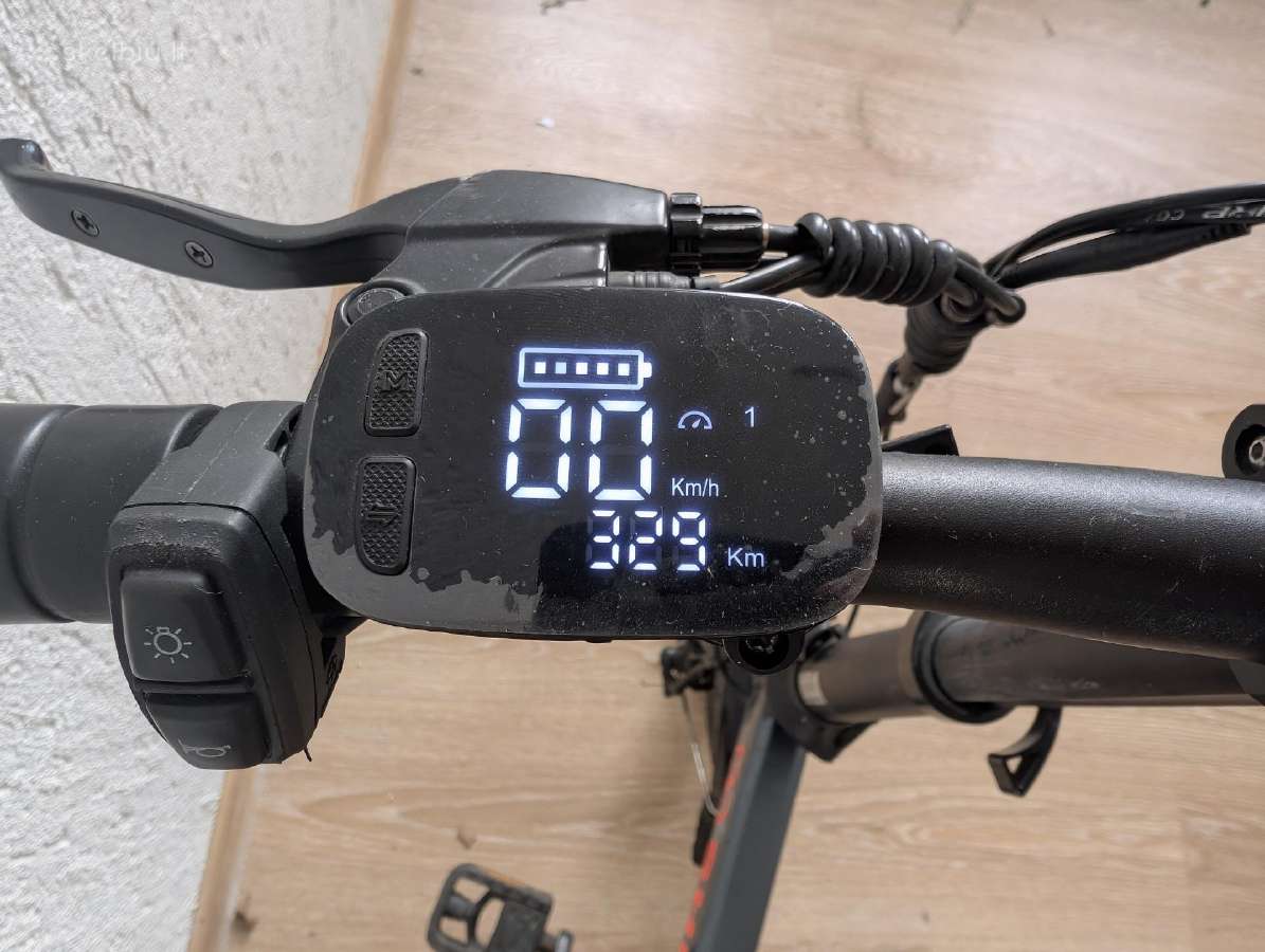 Fiido L3 elektrinis dviratis nuvaziuoja 100km - nuotraukos Nr. 2
