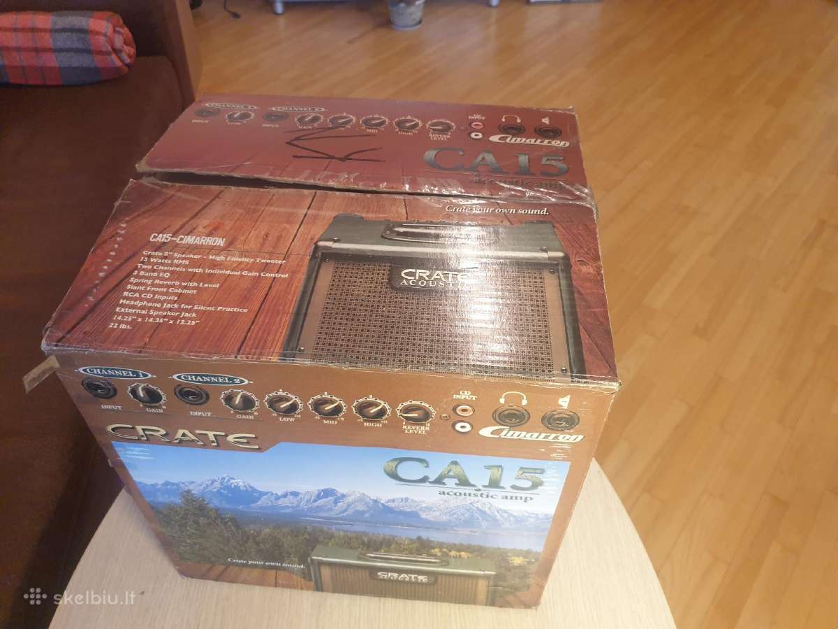 Crate Cimarron Ca15u ir elektroakustinė gitara - nuotraukos Nr. 32