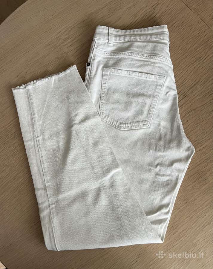 Lindex balti Straight Fit džinsai, Eu 38