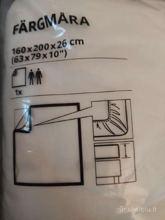 Patalynės komplekta 220 X 240 ir paklodė 160 x 200 - nuotraukos Nr. 4