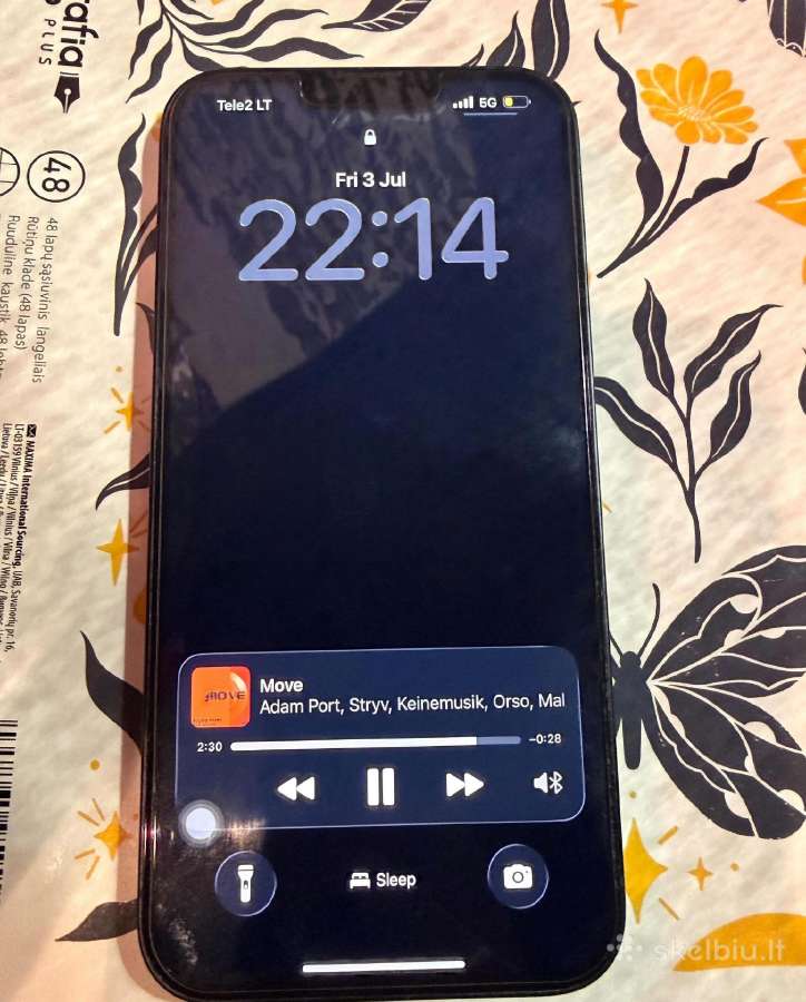 iPhone 14 plus , 128gb , battery 86%, be defektų.