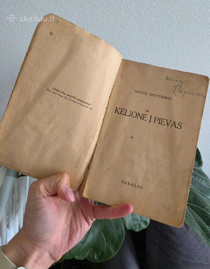 Liudas Dovydėnas ,Kelionė į pievas" 1936 m. - nuotraukos Nr. 3