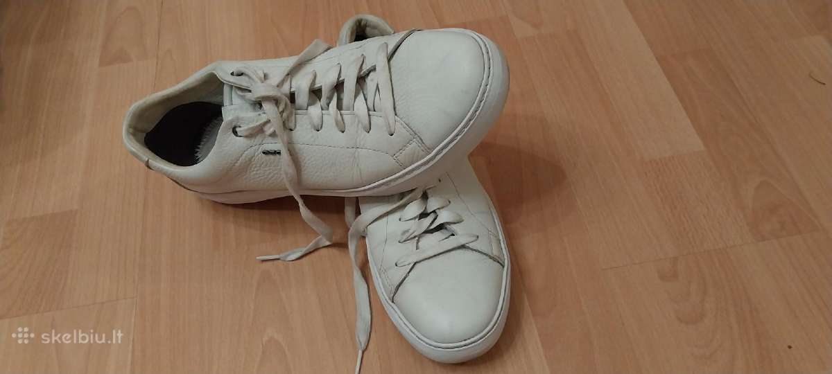 Geox balti, minkštos odos, size 45,5