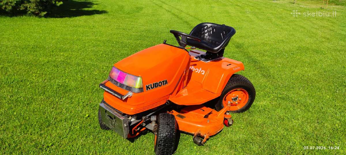 Išskirtinės būklės Kubota G1900ws (4ws)
