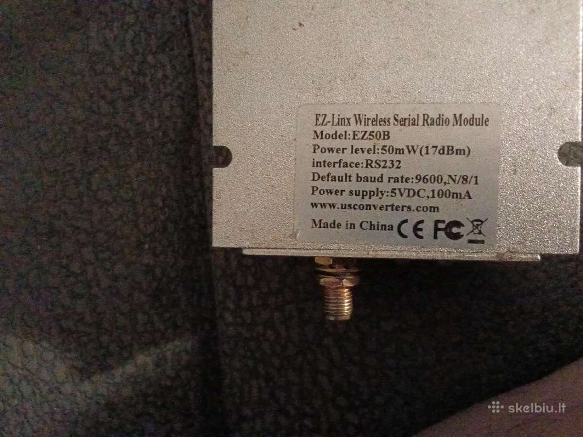 U.s. Converters Ez-linx Wireless Serial Radio Mode - nuotraukos Nr. 3