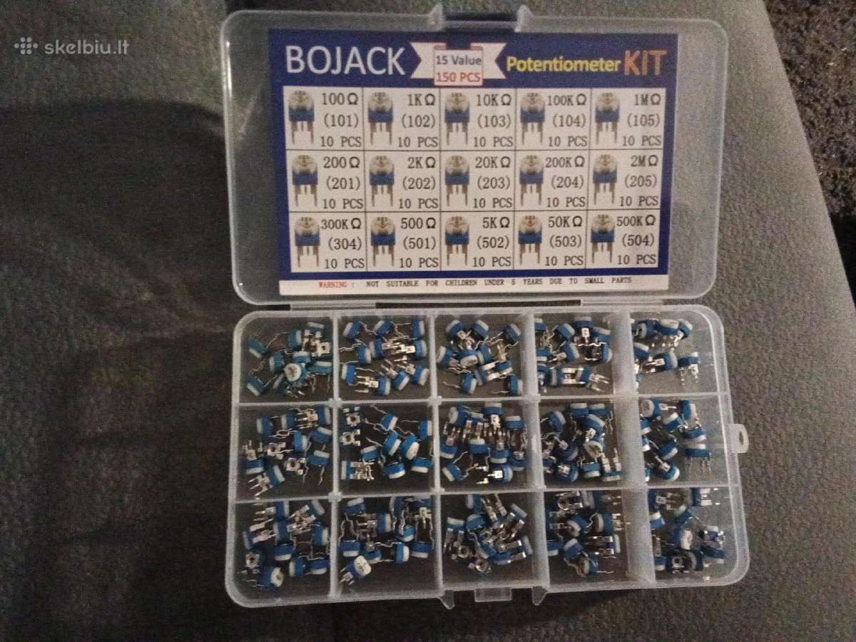Bojack potenciometrų rinkinys - nuotraukos Nr. 2