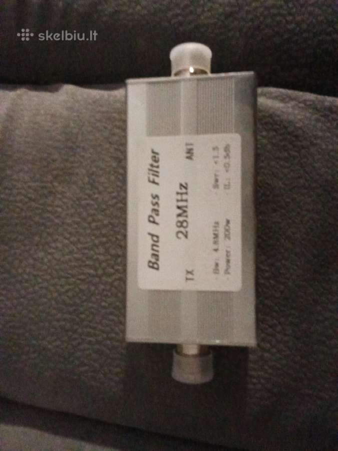 Filtras 28 MHz Band Pass Filter (Tx) 200 W Naujas - nuotraukos Nr. 2